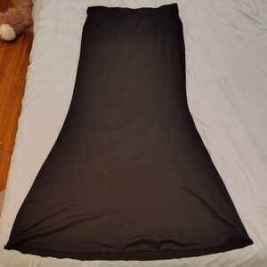 Elegant Black Maxi Skirt